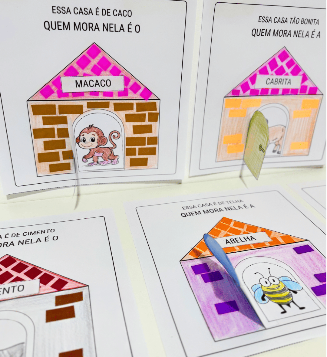 Atividades com poema A Casa e o Seu Dono para imprimir — amostra 3: Como usar em sala de aula