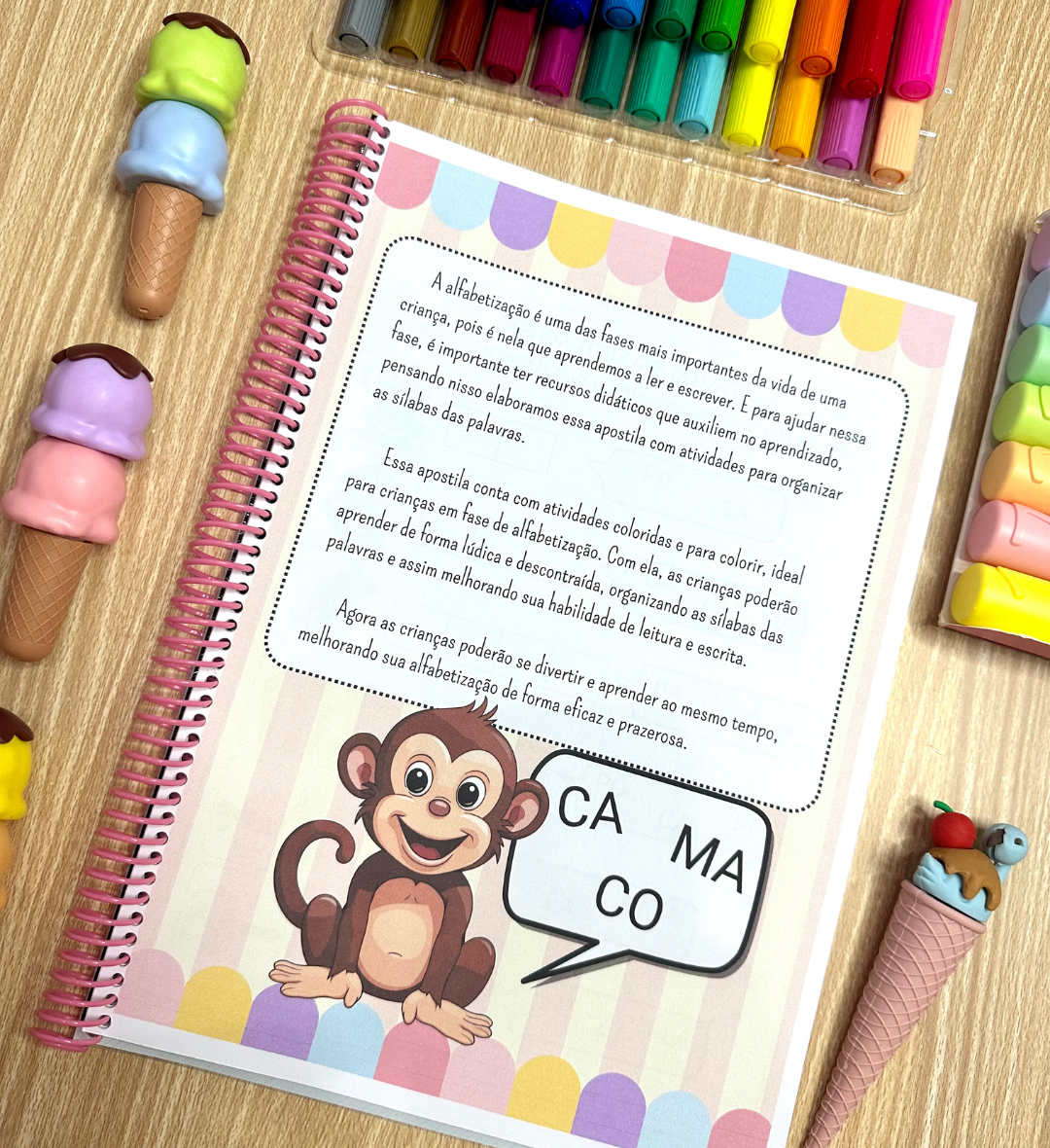 Atividades com Sílabas Simples: Organize e Forme Palavras — amostra 1: Atividades com sílabas simples para alfabetização