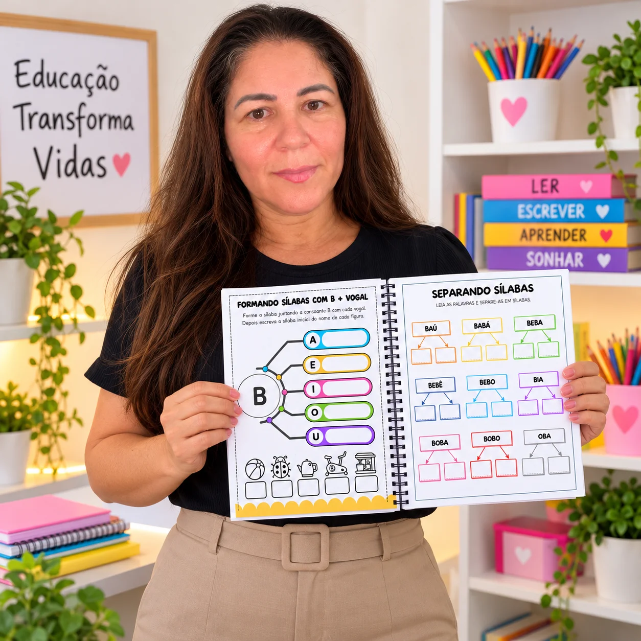 Atividades com Sílabas Simples para Alfabetização – Apostila em PDF — amostra 2: Principalmente para