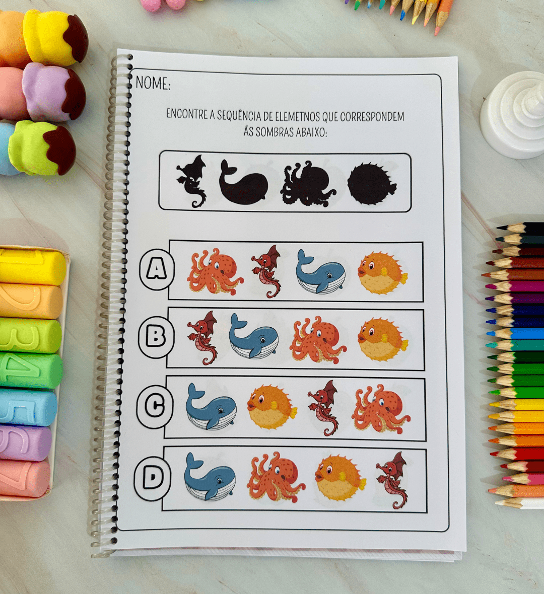 Atividades com Sombras: Percepção Visual em PDF — amostra 4: Para quem é indicado