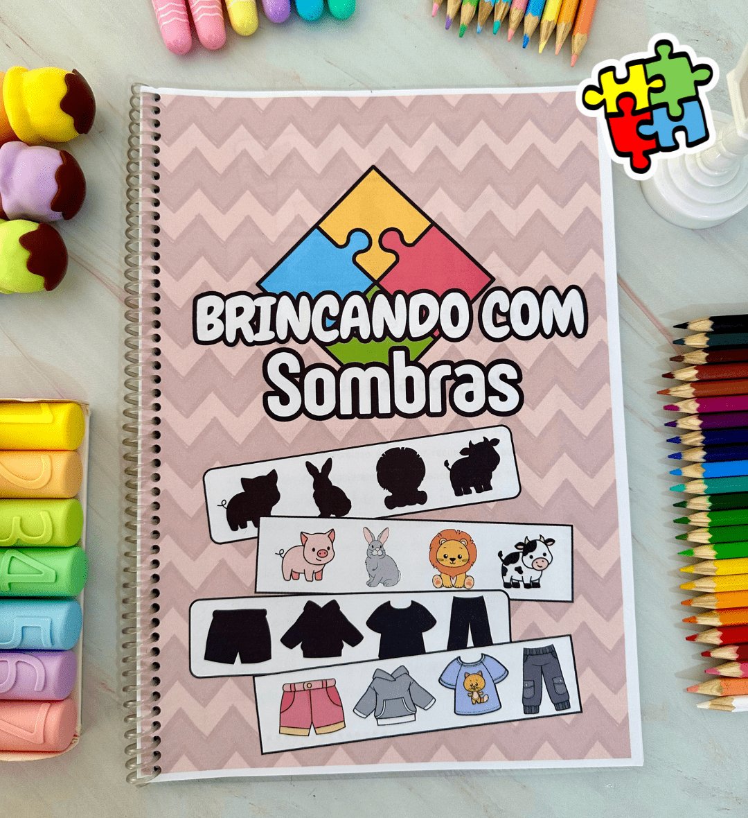 Atividades com Sombras: Percepção Visual em PDF — Atividades para Educação Infantil: Explore a percepção visual com…