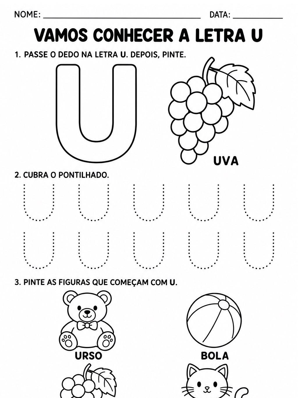 Atividades com Vogais para Educação Infantil – 4 e 5 Anos — amostra 4: Capa colorida com identificação do material. Atividades com Vogais para Educação Infantil – 4 e 5 Anos — amostra 4: Capa colorida com identificação do material.