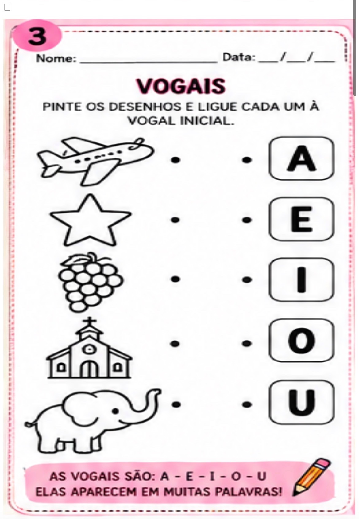 Atividades de Alfabetização – Leitura, Escrita e Sílabas — amostra 4: Atividades lúdicas de alfabetização para desenvolver…