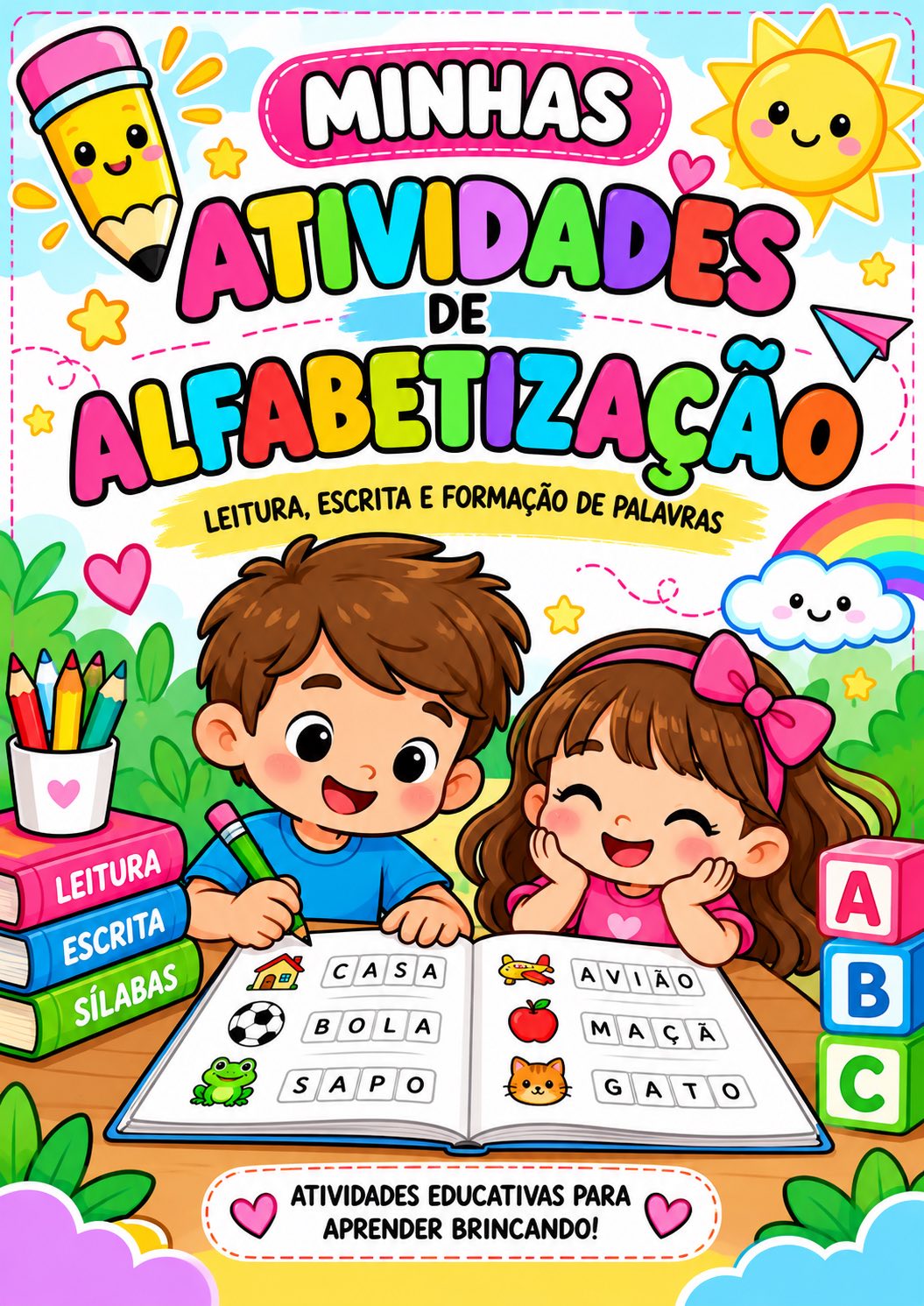 Atividades de Alfabetização para Educação Infantil e 1º Ano — Alfabetização para Educação Infantil: atividades de…