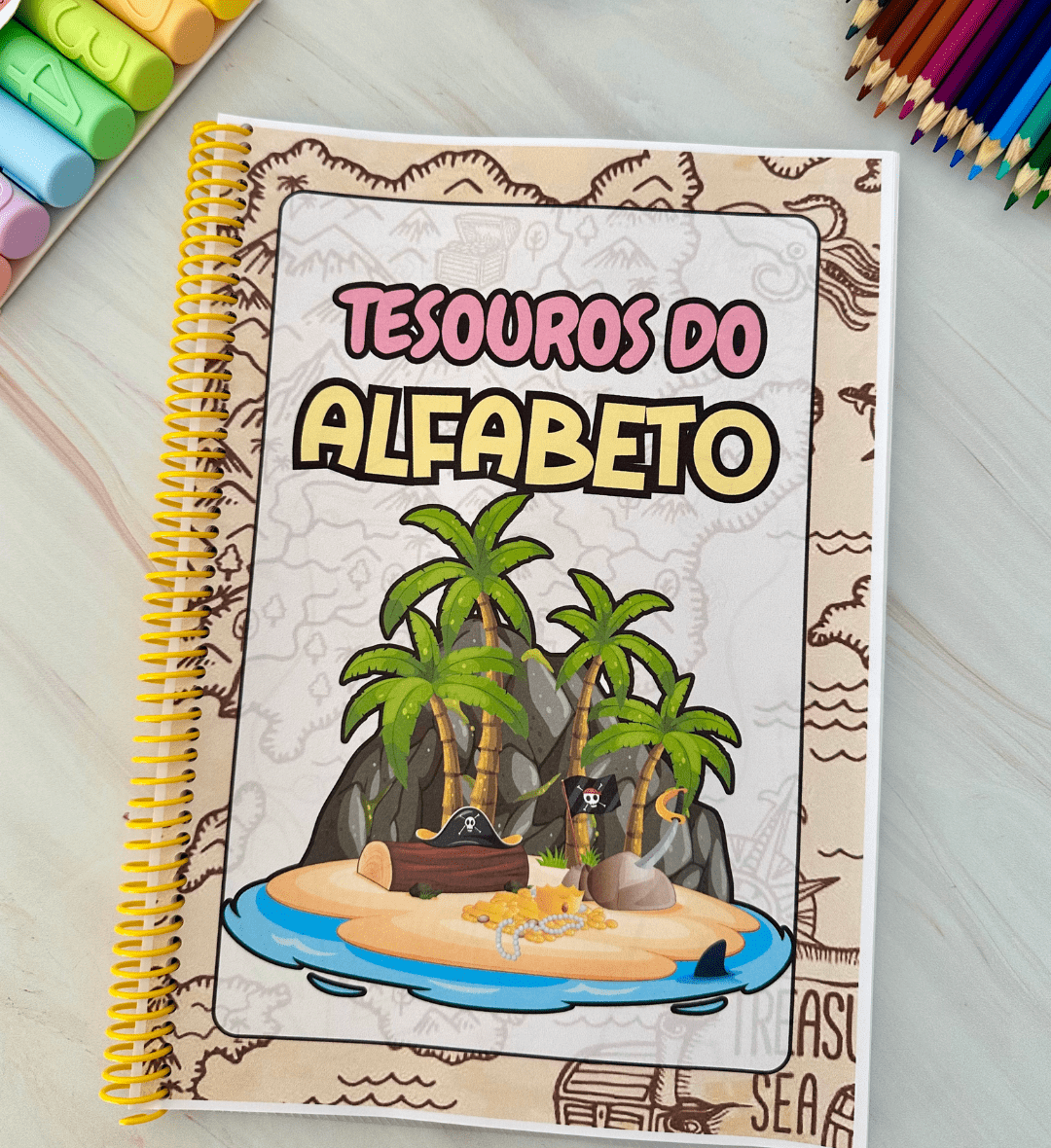 Atividades de alfabeto para colorir | Tesouros do Alfabeto — Alfabetização para Educação Infantil: Trabalhe o…