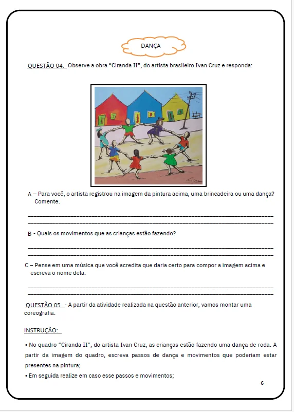 ATIVIDADES DE ARTE | 5º ANO DO ENSINO FUNDAMENTAL 🎭📚 — amostra 2: Transforme suas aulas em experiências envolventes e…