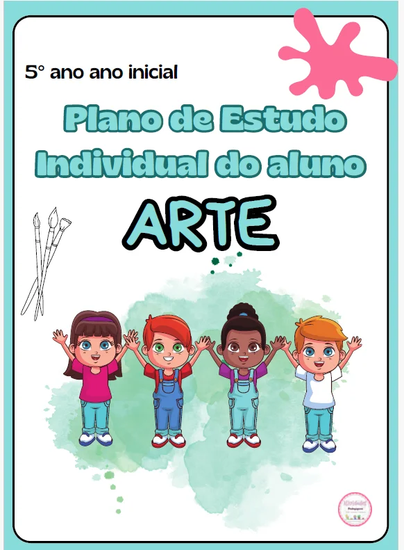 ATIVIDADES DE ARTE | 5º ANO DO ENSINO FUNDAMENTAL 🎭📚 — capa do material