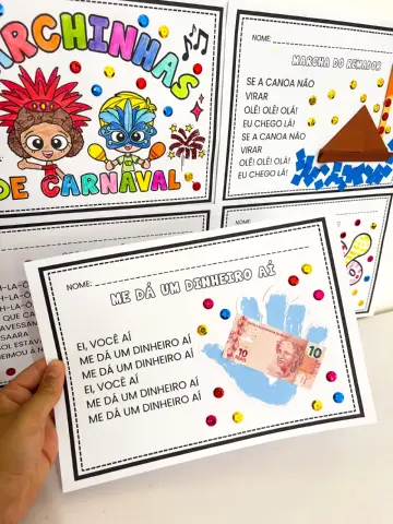 Atividades de Artes com Marchinhas de Carnaval — amostra 3: Faixa etária / ano escolar