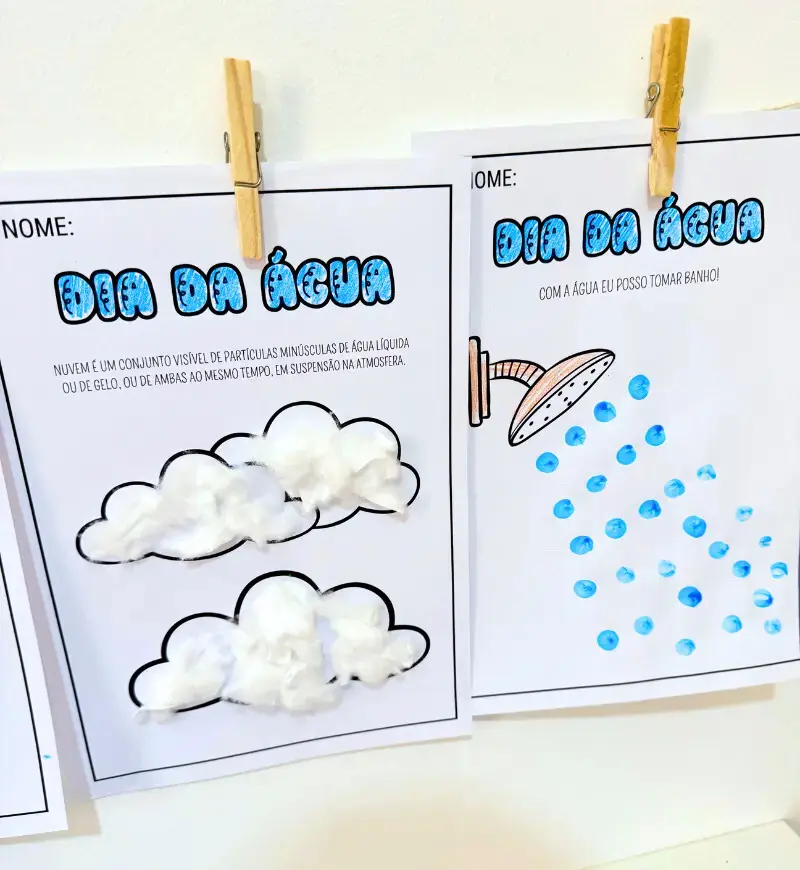 Atividades de Artes Dia da Água: PDF para Educação Infantil — amostra 4: Para quem é indicado