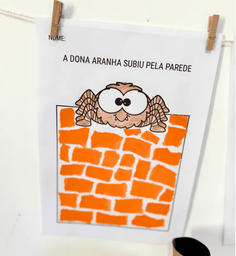 Atividades de Artes Dona Aranha: 9 propostas para imprimir — amostra 3: Como usar em sala de aula