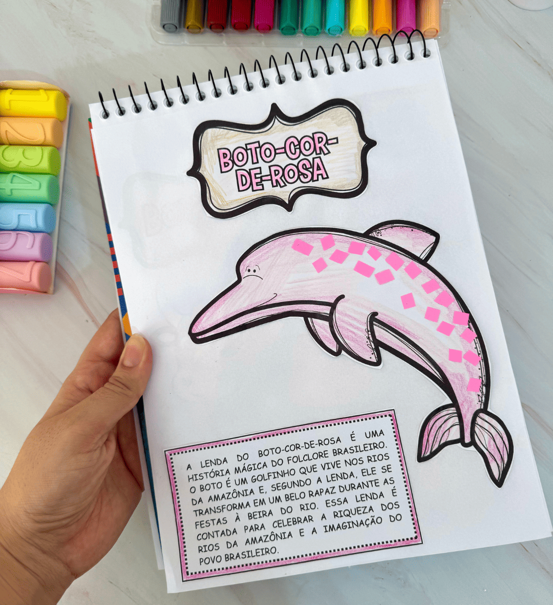 Atividades de Artes Folclore: 5 Modelos em PDF para Colorir — amostra 4: Para quem é indicado
