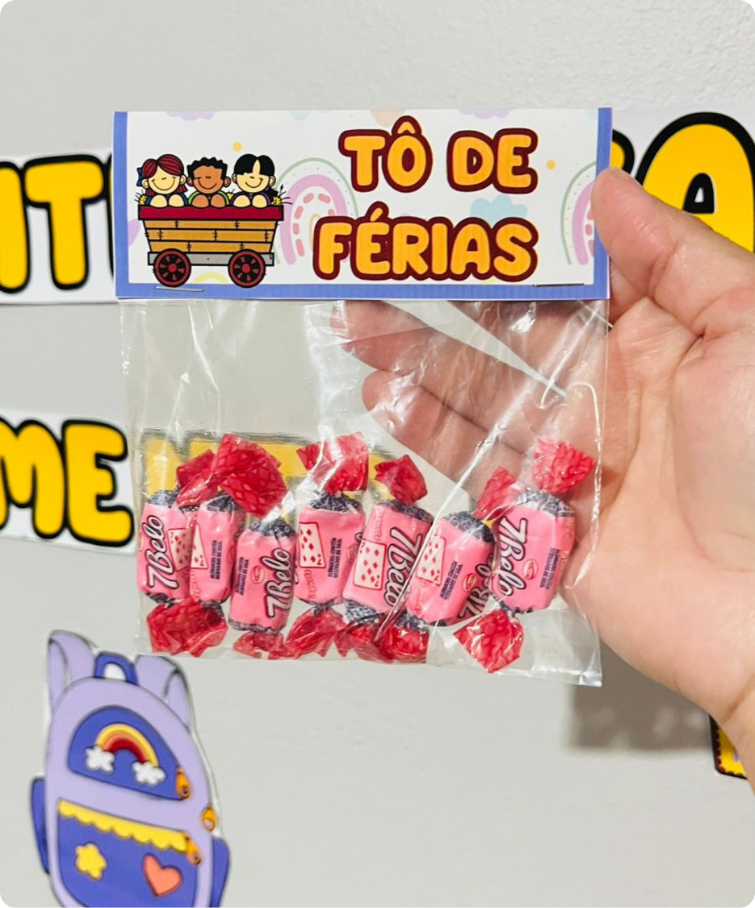 Atividades de boas férias escolares para imprimir — amostra 6: Prepare a despedida da turma com um PDF que reúne painel…