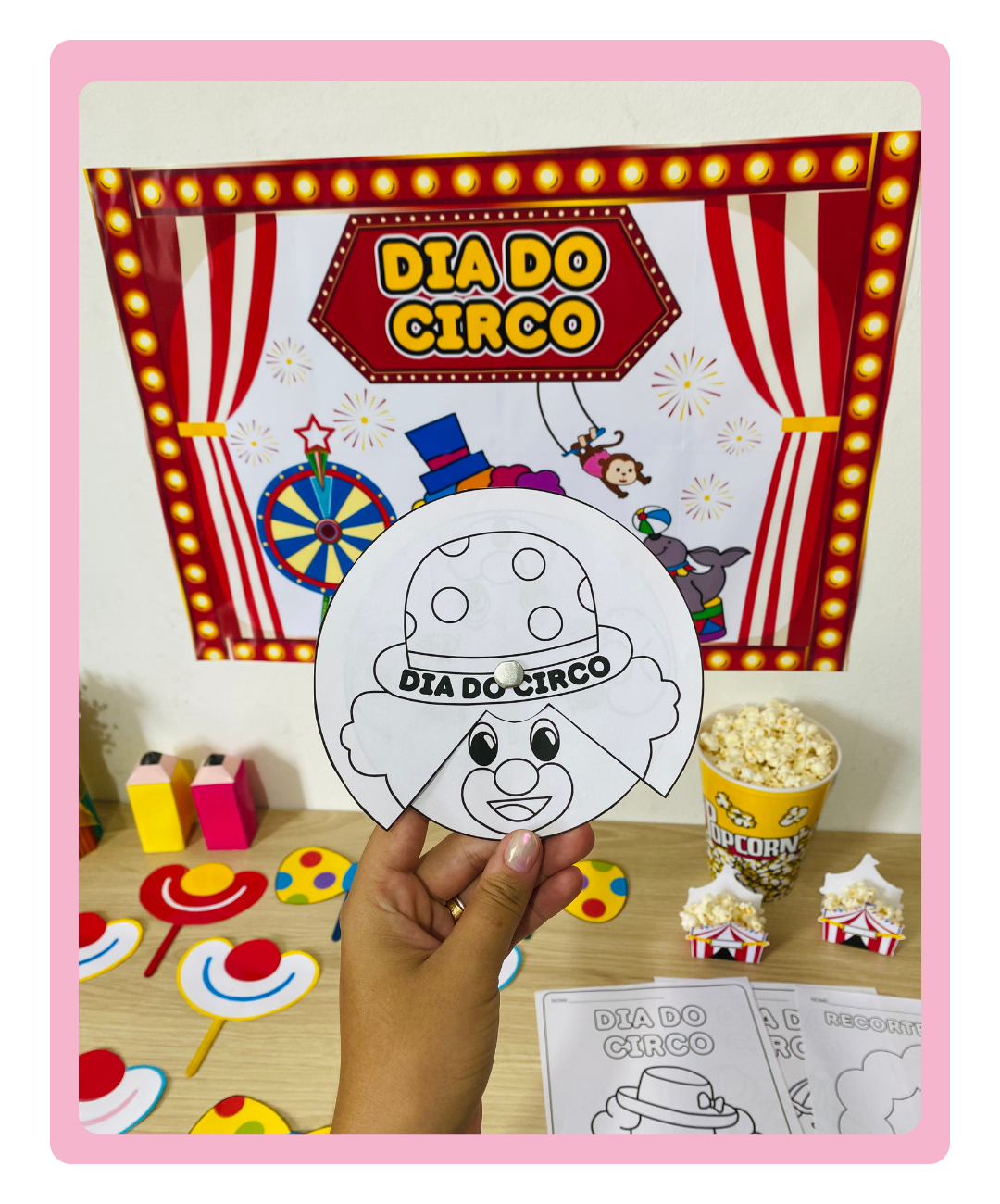 Atividades de circo para imprimir — amostra 5: Prepare uma proposta para o Dia do Circo com atividades em PDF para imprimir…