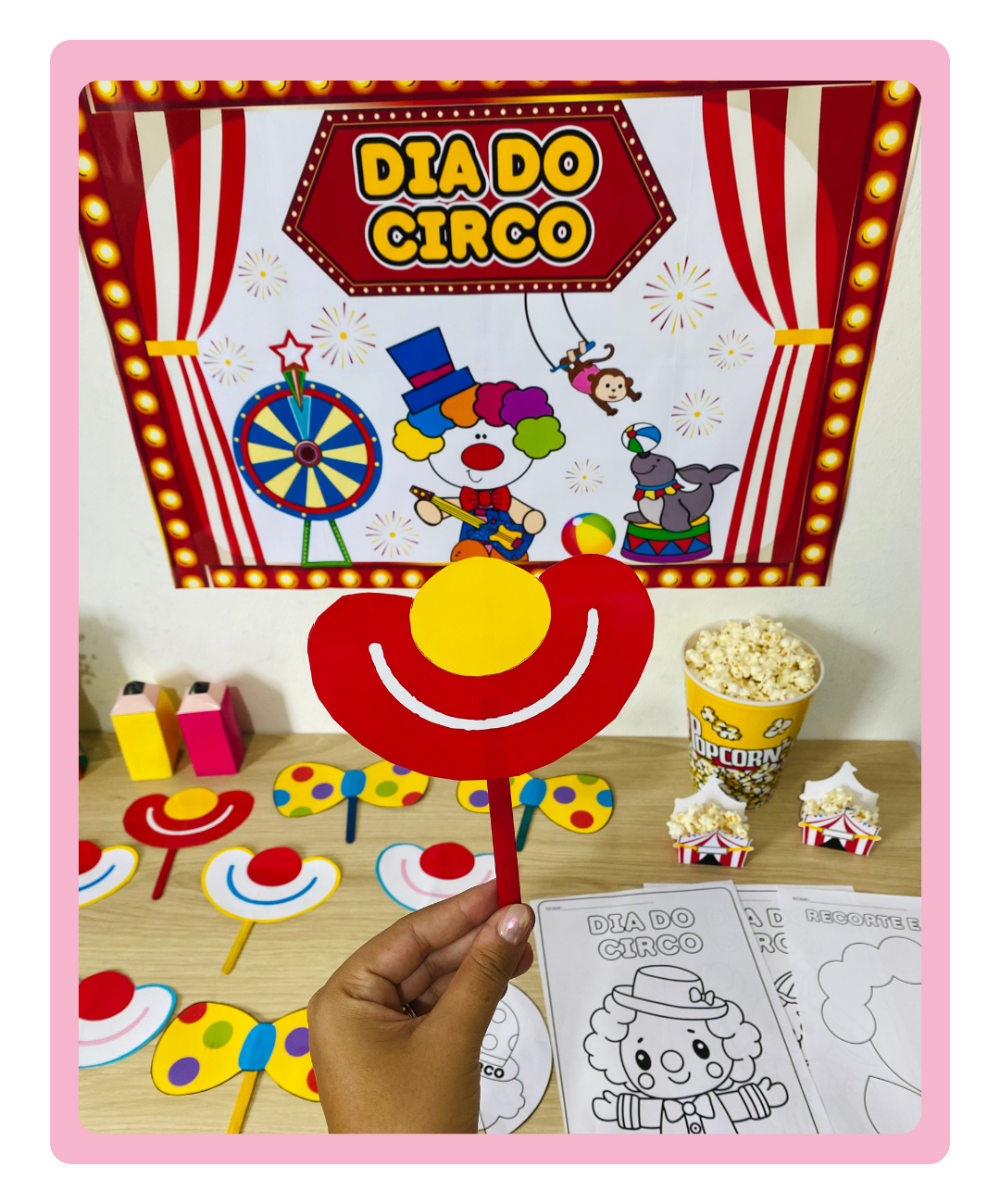 Atividades de circo para imprimir — amostra 7: Prepare uma proposta para o Dia do Circo com atividades em PDF para imprimir…