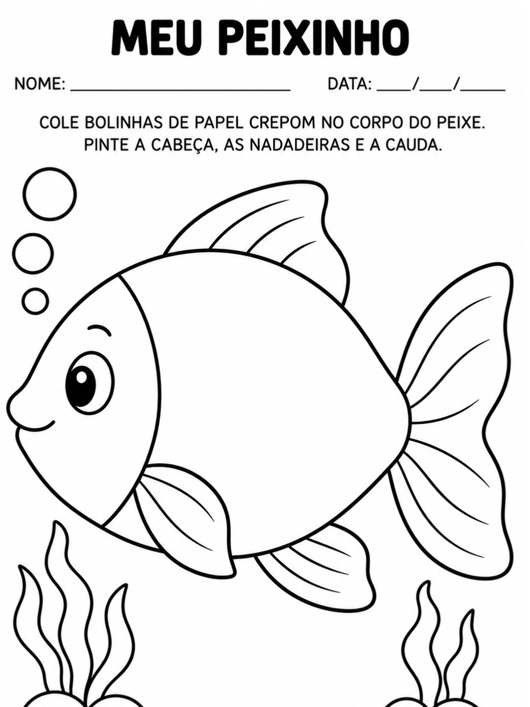 Atividades de Colagem com Papel Crepom e Pintura – Fundamental I — amostra 2: 5 atividades de colagem com papel crepom e…