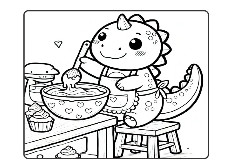 🦕🖍️ ATIVIDADES DE COLORIR – DINOSSAURO 🦖✨ — amostra 3: Que tal transformar o momento de colorir em muita diversão,…