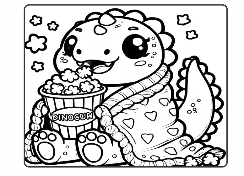🦕🖍️ ATIVIDADES DE COLORIR – DINOSSAURO 🦖✨ — amostra 4: Que tal transformar o momento de colorir em muita diversão,…