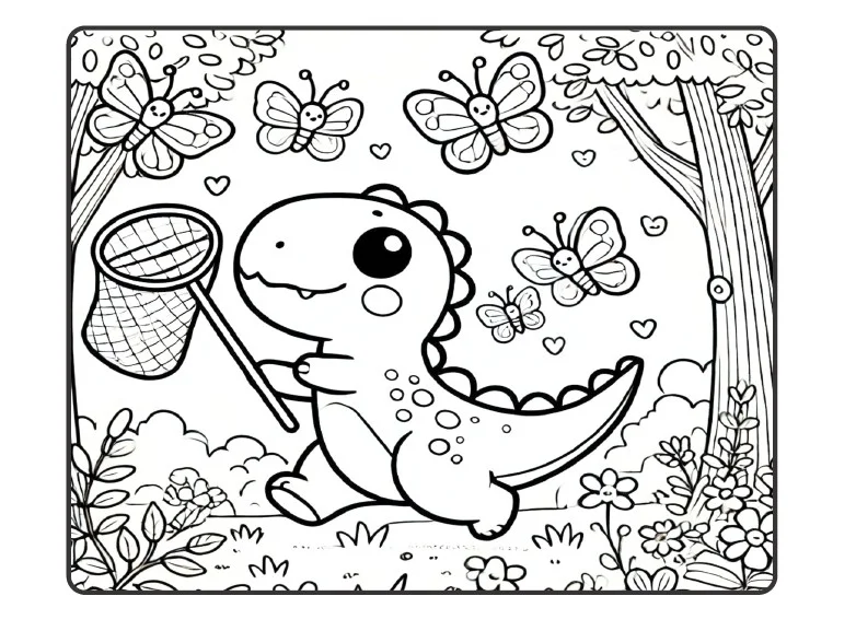 🦕🖍️ ATIVIDADES DE COLORIR – DINOSSAURO 🦖✨ — amostra 5: Que tal transformar o momento de colorir em muita diversão,…