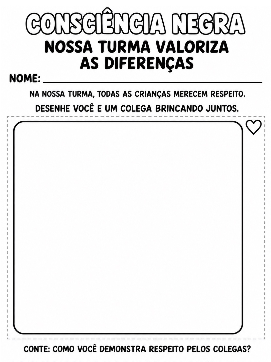 Atividades de Consciência Negra para Educação Infantil | 4 e 5 Anos — amostra 5: 5 atividades de Consciência Negra para…