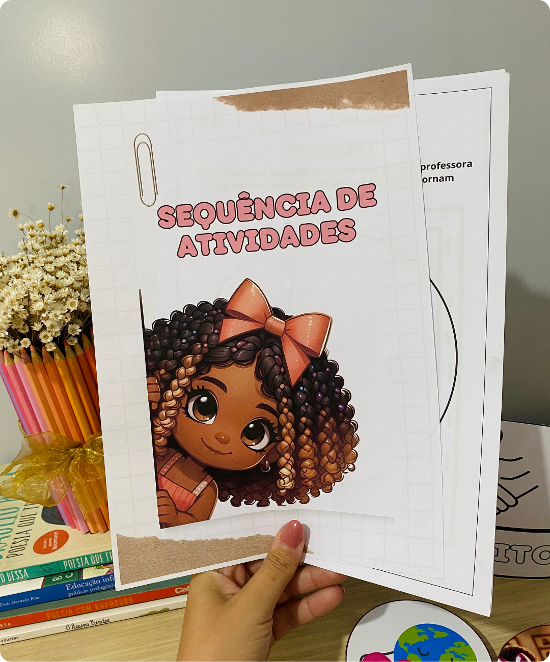 Atividades de Consciência Negra para imprimir: Infantil e Anos Iniciais — amostra 3: O que você encontra no PDF