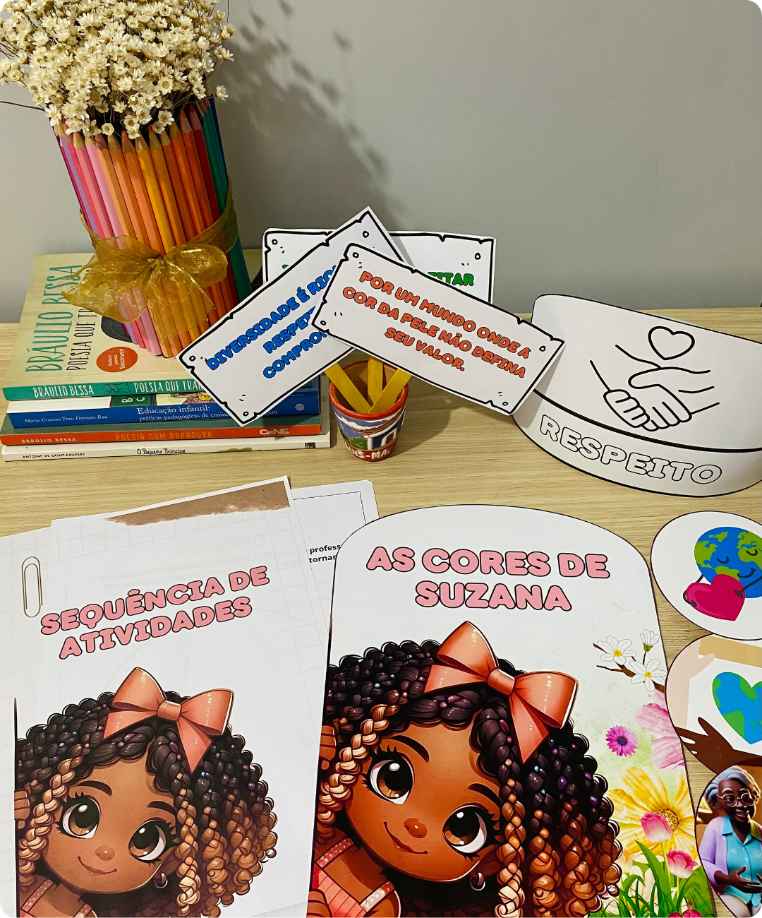 Atividades de Consciência Negra para imprimir: Infantil e Anos Iniciais — amostra 7: Leve a Consciência Negra para a sala…