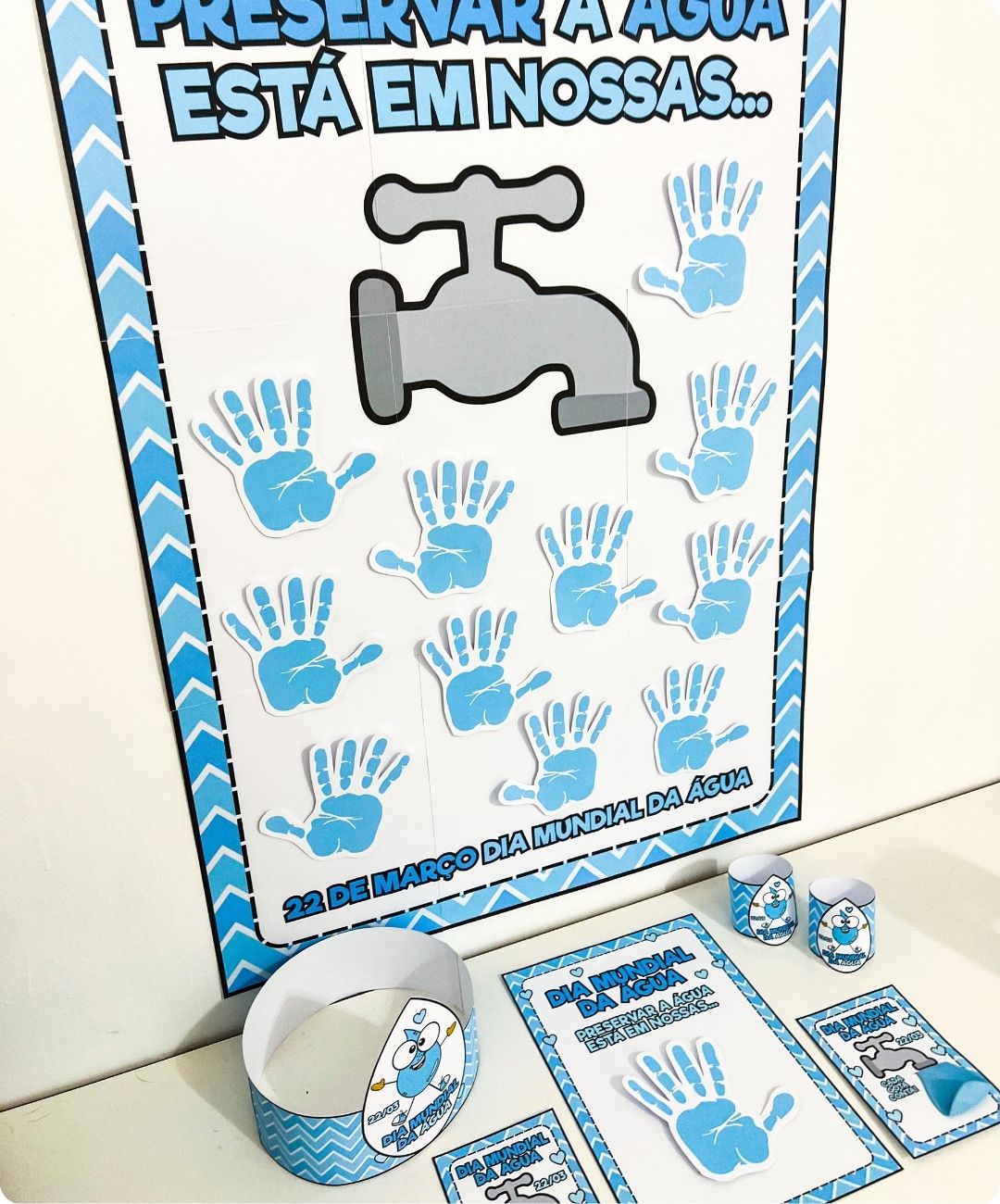 Atividades de Dia da Água para imprimir — Infantil e Anos Iniciais — amostra 1: Uma proposta impressa para abordar o Dia da…