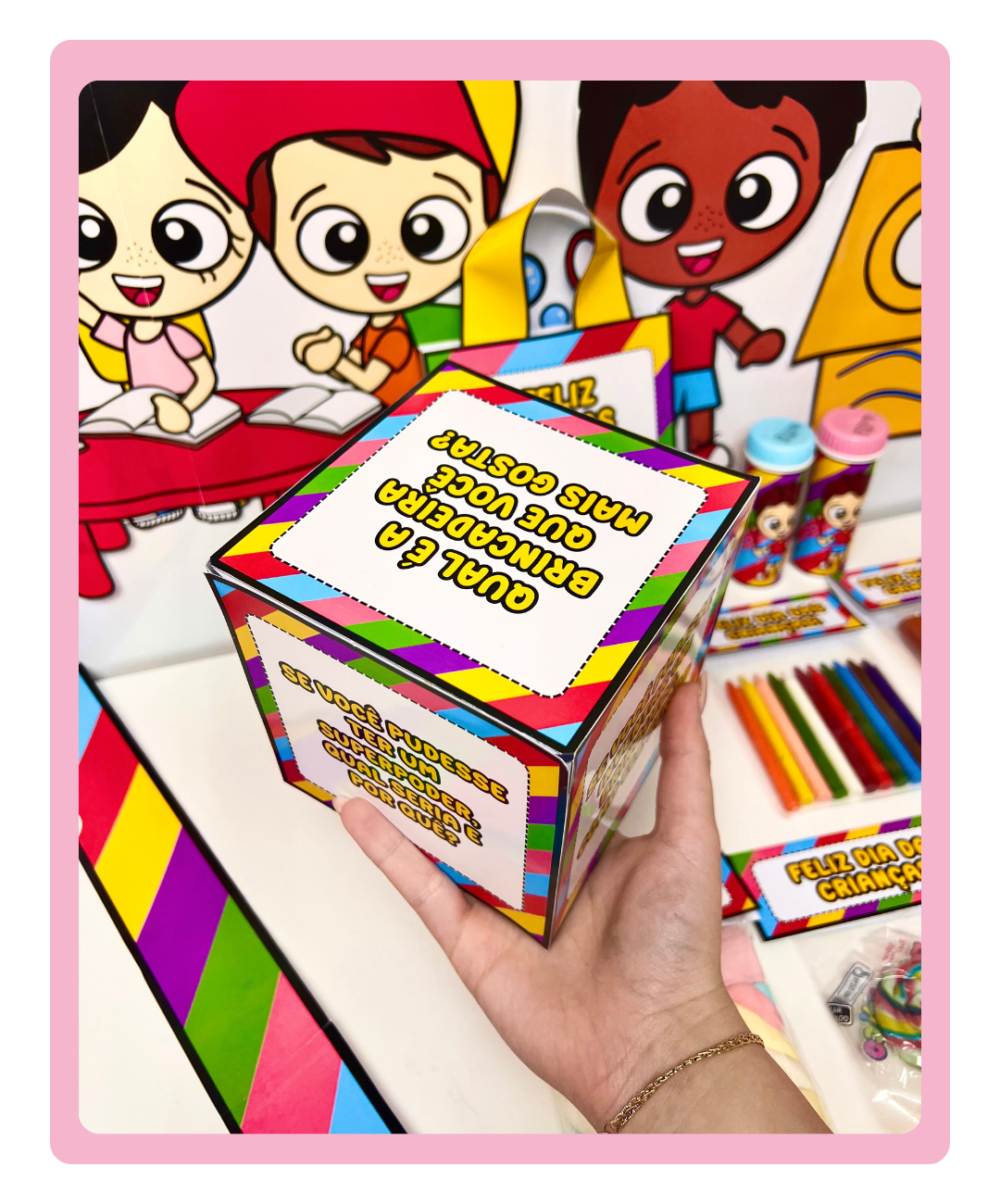 Atividades de Dia das Crianças para imprimir – Educação Infantil — amostra 3: Uma opção para professores da Educação Infantil