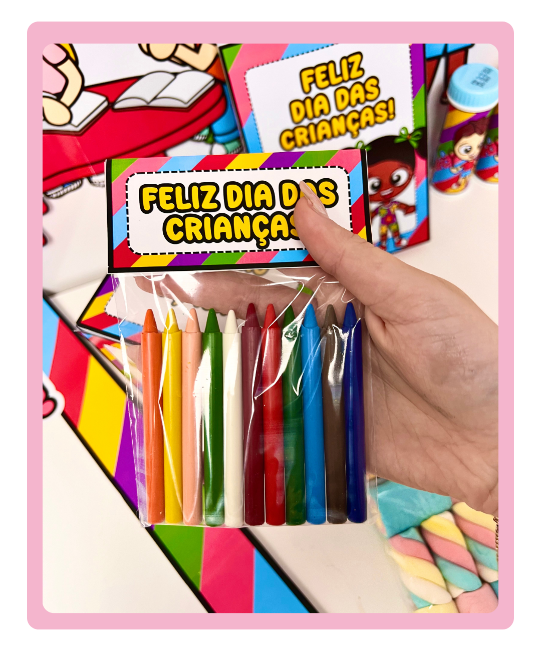 Atividades de Dia das Crianças para imprimir – Educação Infantil — amostra 6: Prepare a comemoração com um PDF que reúne…