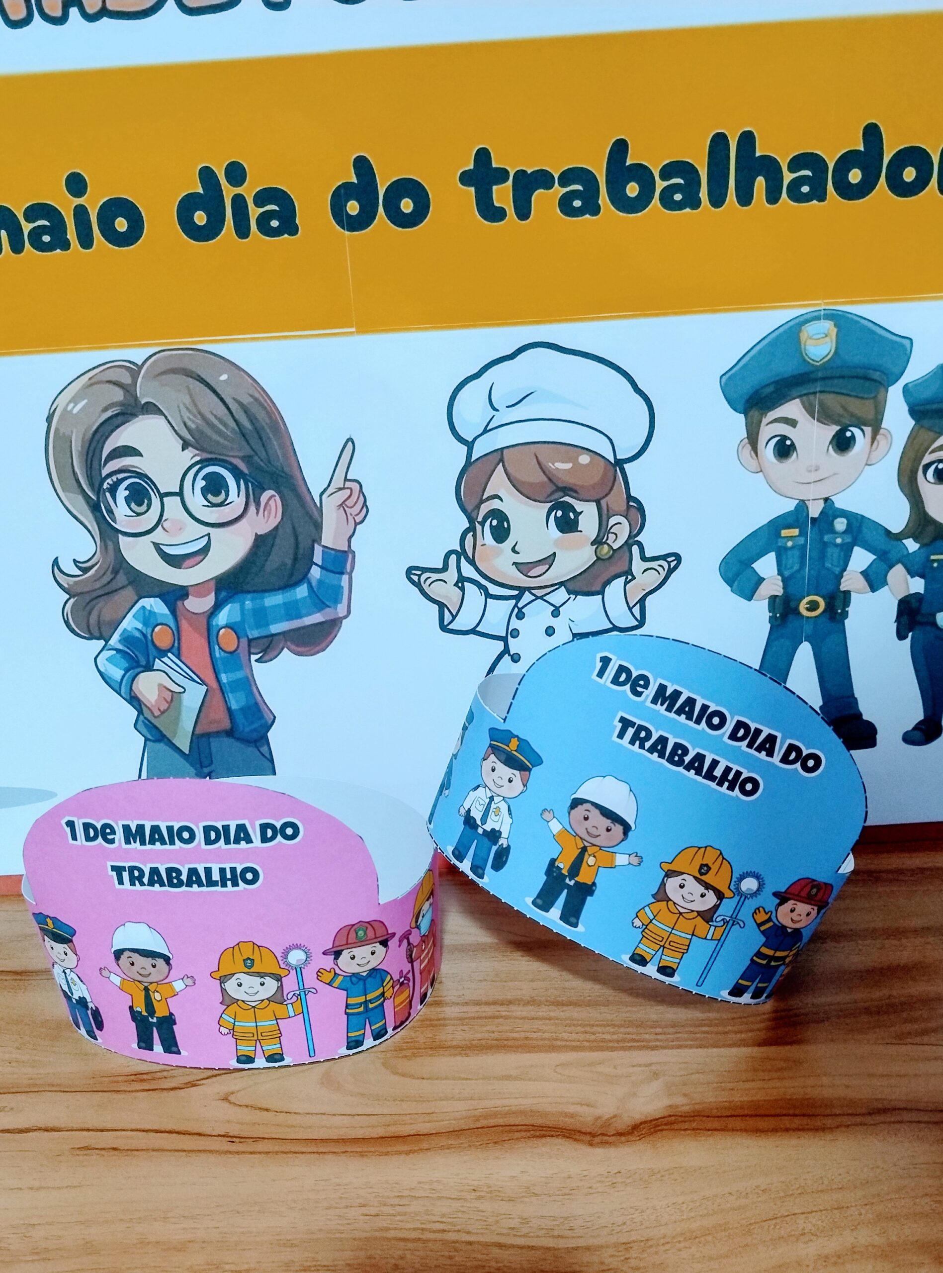 Atividades de Dia do Trabalhador para imprimir — amostra 2: Como aplicar com a turma