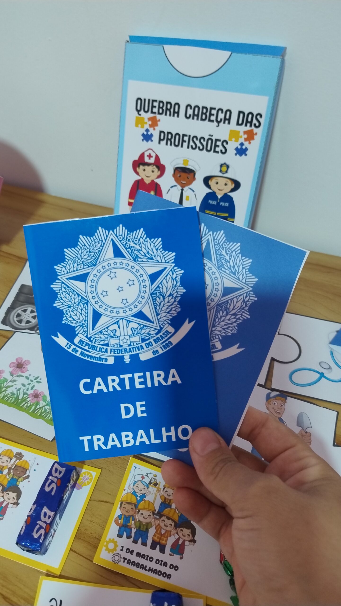 Atividades de Dia do Trabalhador para imprimir — amostra 6: Leve o Dia do Trabalhador à sala com um PDF para imprimir que…