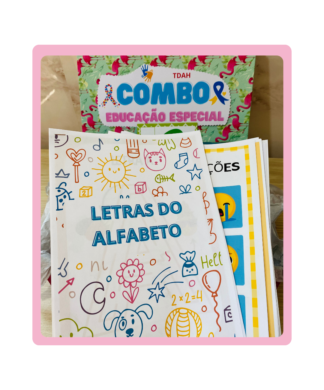 Atividades de educação especial para imprimir — amostra 2: Como organizar a aplicação
