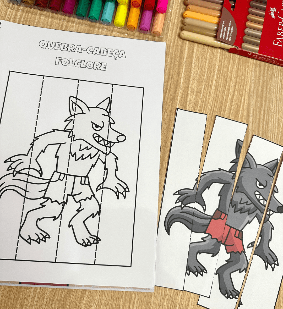 Atividades de Folclore: PDF para Educação Infantil e Anos Iniciais — amostra 5: Explore o folclore com uma apostila de 36…