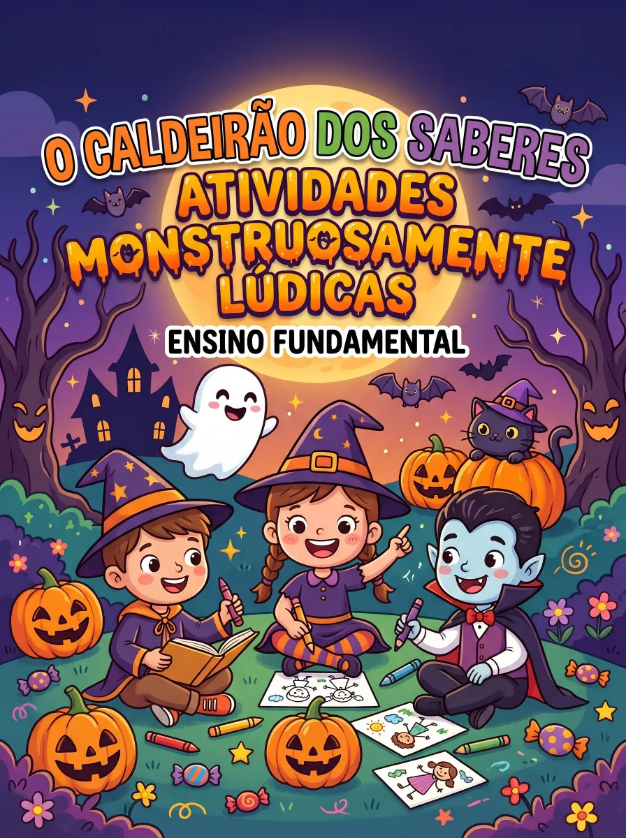 Atividades de Halloween para imprimir – Caldeirão dos Saberes — Atividades para Ensino Fundamental I (1º–5º): Explore…