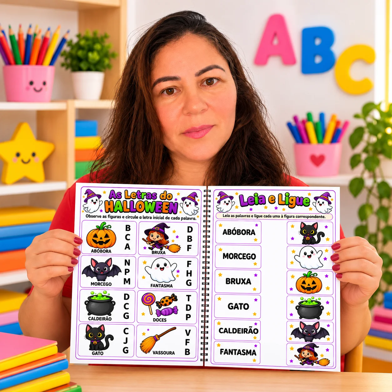 Atividades de Halloween para Imprimir – Kit Para 1º e 2º Ano — amostra 4: Para qual etapa escolar?
