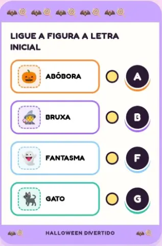Atividades de Halloween para imprimir – Letramento infantil — amostra 1: O que é