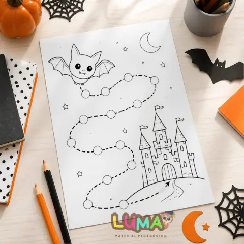 Atividades de Halloween para imprimir – Letras e matemática — amostra 4: Para quem é indicado