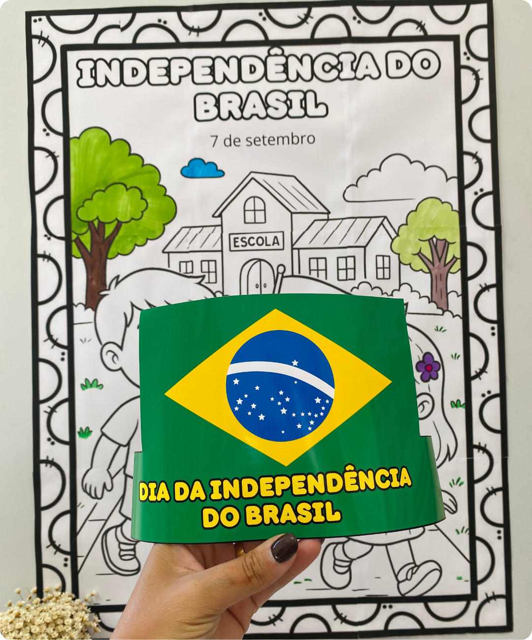 Atividades de Independência do Brasil para imprimir — amostra 2: Como aplicar os recursos com a turma