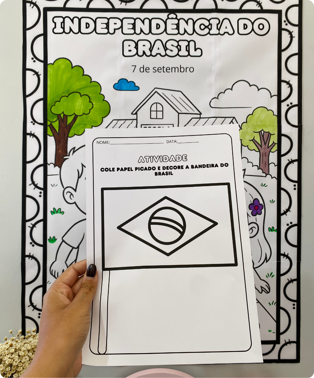Atividades de Independência do Brasil para imprimir — amostra 6: Leve o 7 de setembro para a sala com atividades em PDF,…