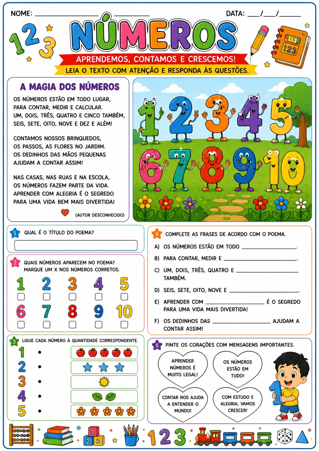 Atividades de Interpretação de Textos Para Alfabetização — amostra 2: ATIVIDADES DE INTERPRETAÇÃO DE TEXTOS PARA…