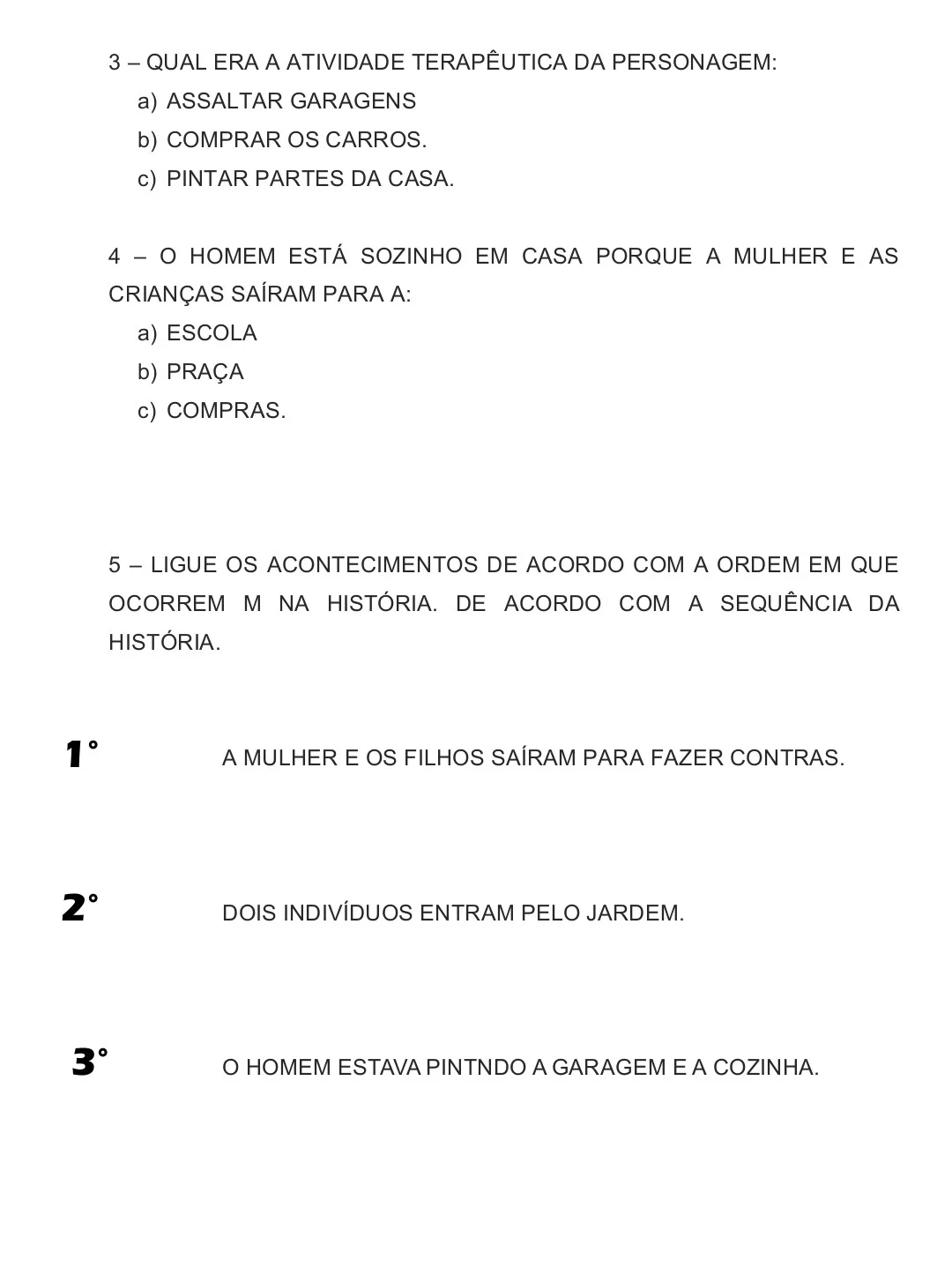 ATIVIDADES DE LEITURA E COMPREENSÃO PARA 6° AO 9° ANO E EJA — amostra 5: Elaborado para dar continuidade ao processo de… ATIVIDADES DE LEITURA E COMPREENSÃO PARA 6° AO 9° ANO E EJA — amostra 5: Elaborado para dar continuidade ao processo de…