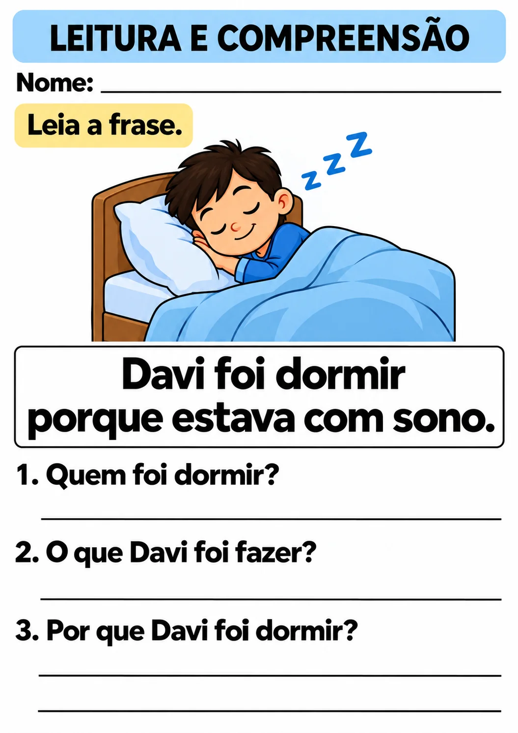 ATIVIDADES DE LEITURA E ESCRITA PARA ESTUDANTES TEA, TDAH E DI. — amostra 3: O que você pode trabalhar com este material?