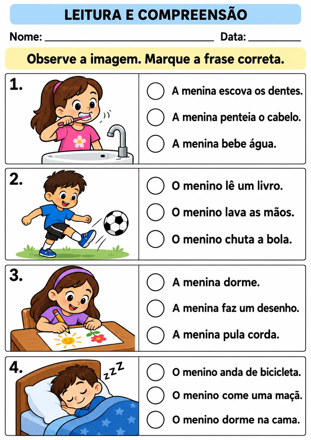 ATIVIDADES DE LEITURA E ESCRITA PARA ESTUDANTES TEA, TDAH E DI. — amostra 5: Como utilizar as atividades adaptadas?