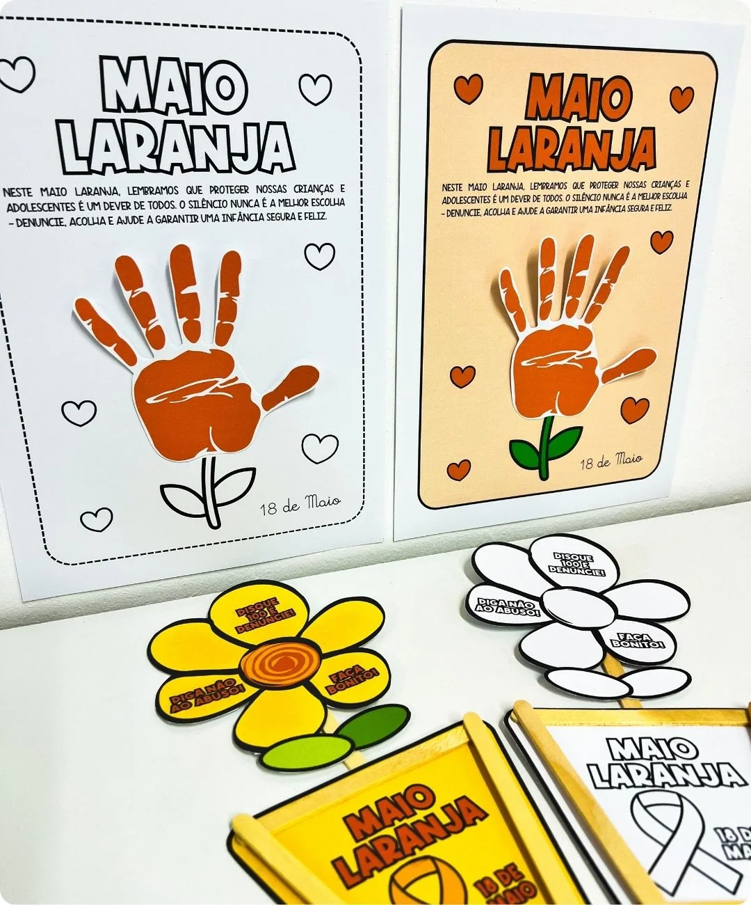 Atividades de Maio Laranja para imprimir: Infantil e Anos Iniciais — amostra 4: Para quais turmas é indicado?