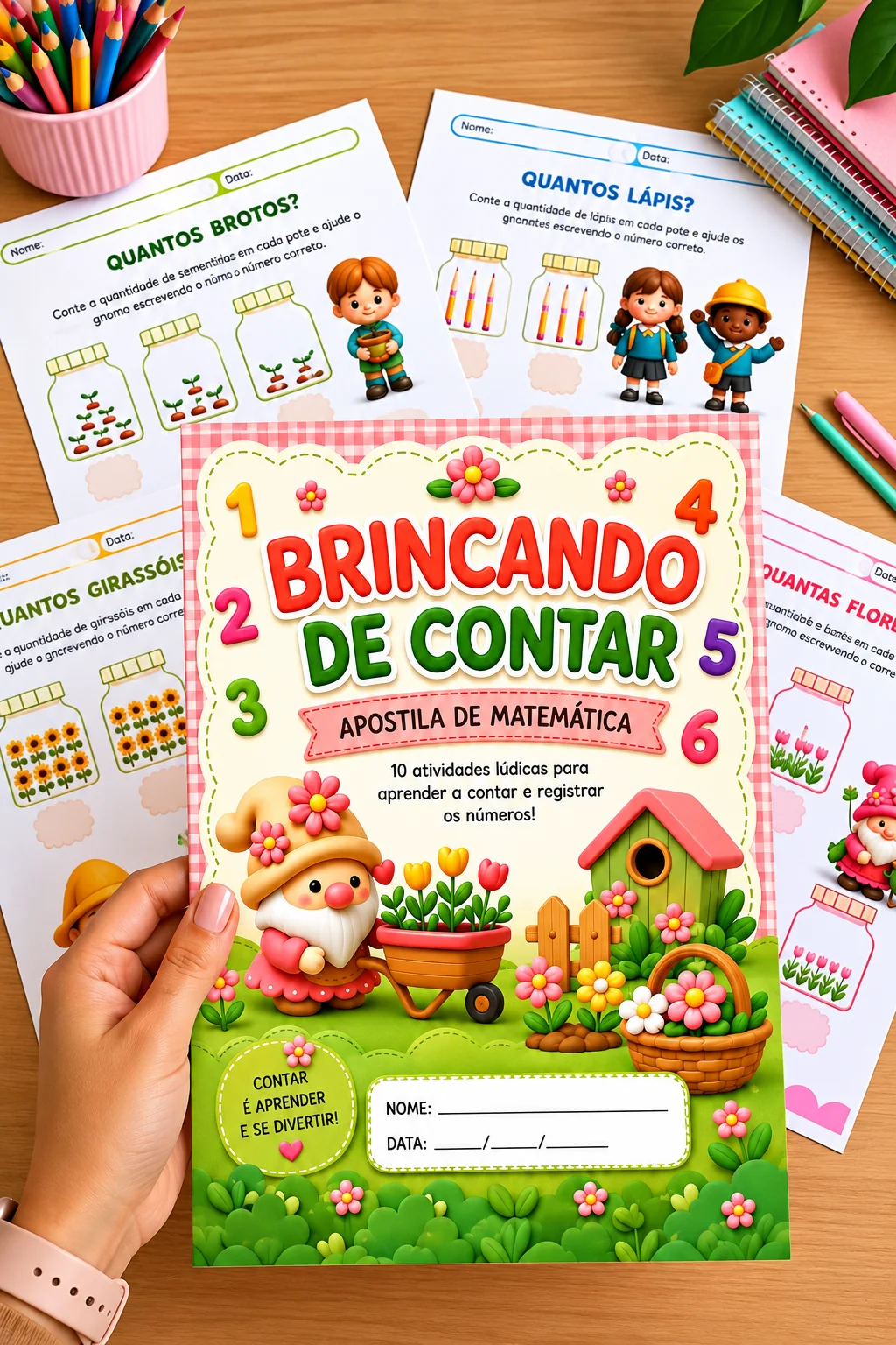 Atividades de Matemática 1º ano: Contagem — Matemática para Educação Infantil: Atividades de contagem com joaninhas,…