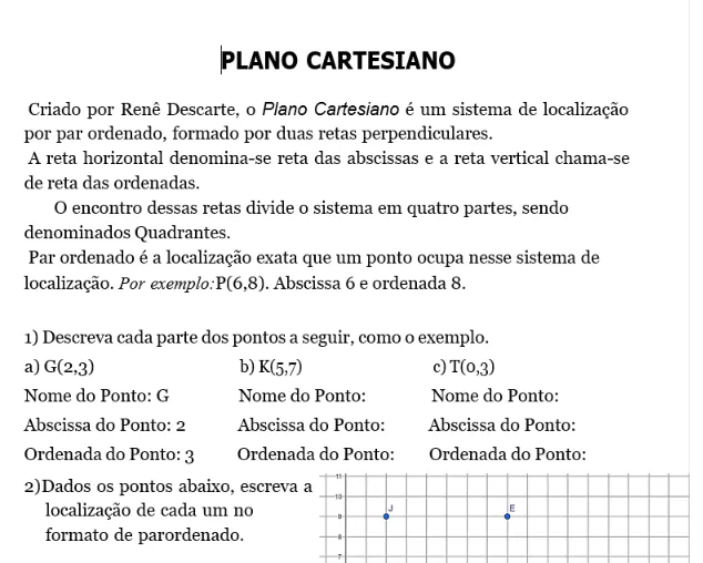 Atividades de matemática para imprimir – 6º ano — Atividades para Fundamental II (6º–9º): Matemática no 6º ano com…