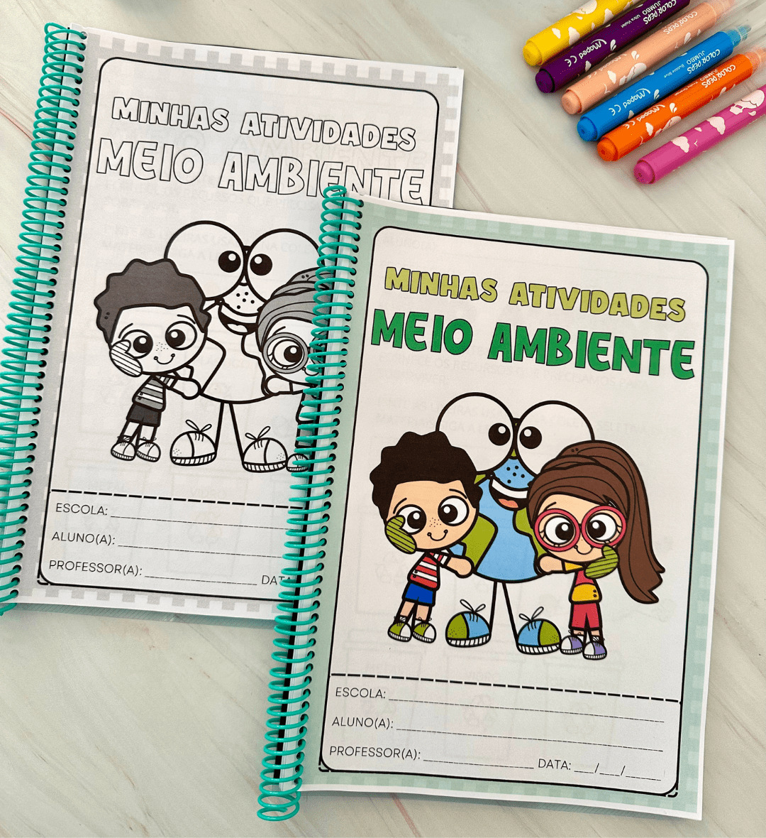 Atividades de Meio Ambiente: Apostila em PDF para Imprimir — Ciências para Educação Infantil: Trabalhe a consciência…