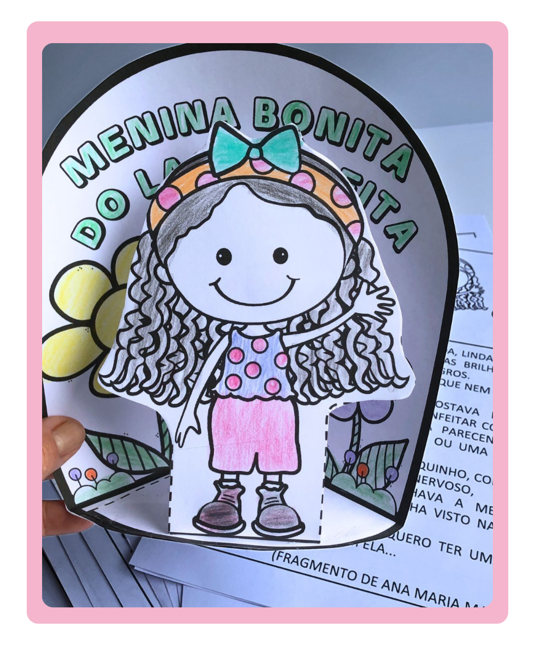 Atividades de Menina Bonita do Laço de Fita para imprimir — amostra 4: Para quem este material é indicado
