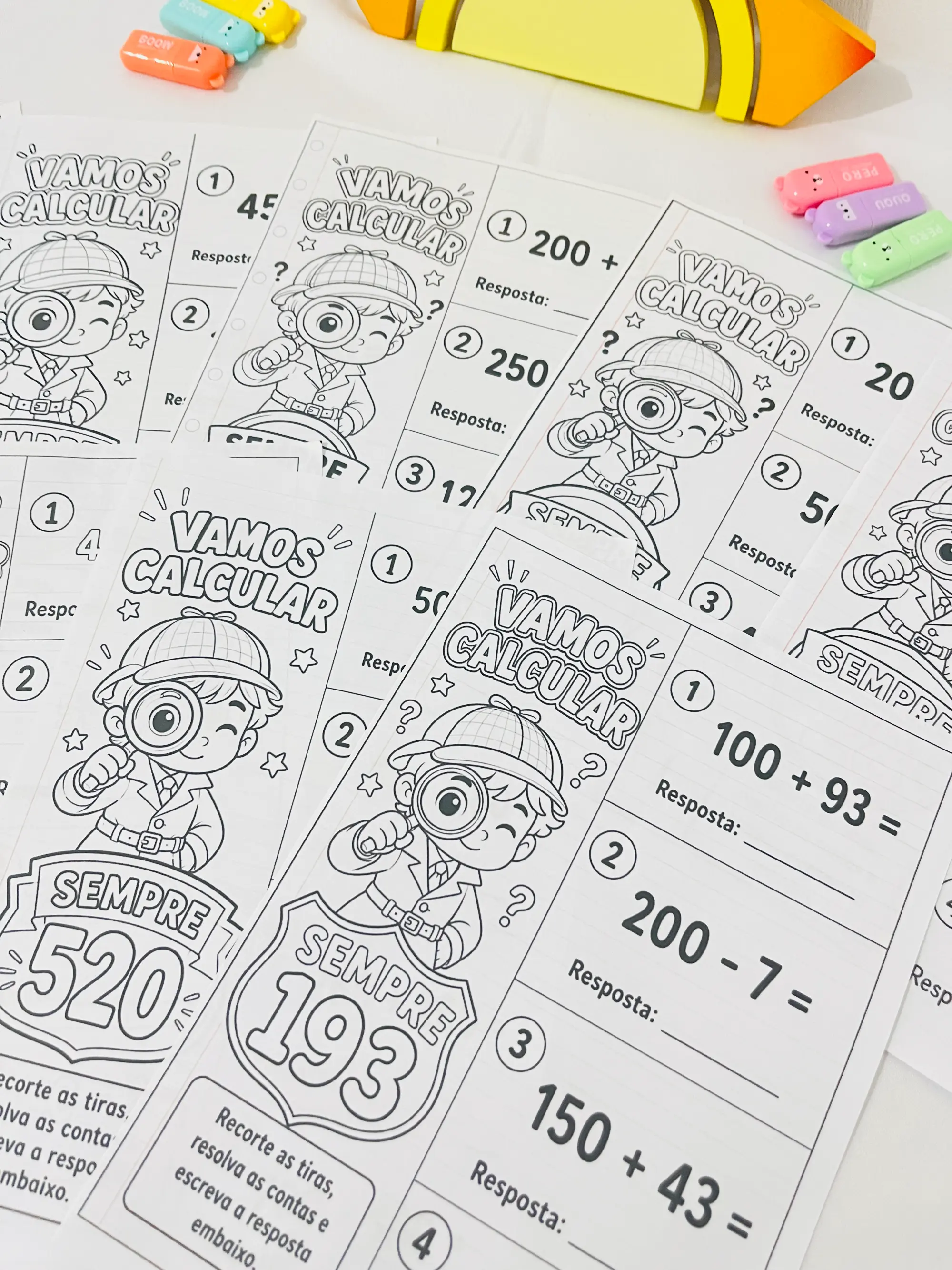 Atividades de Multiplicação – Material Pedagógico Ensino Fundamental — amostra 5: Aprender multiplicação pode — e deve —…