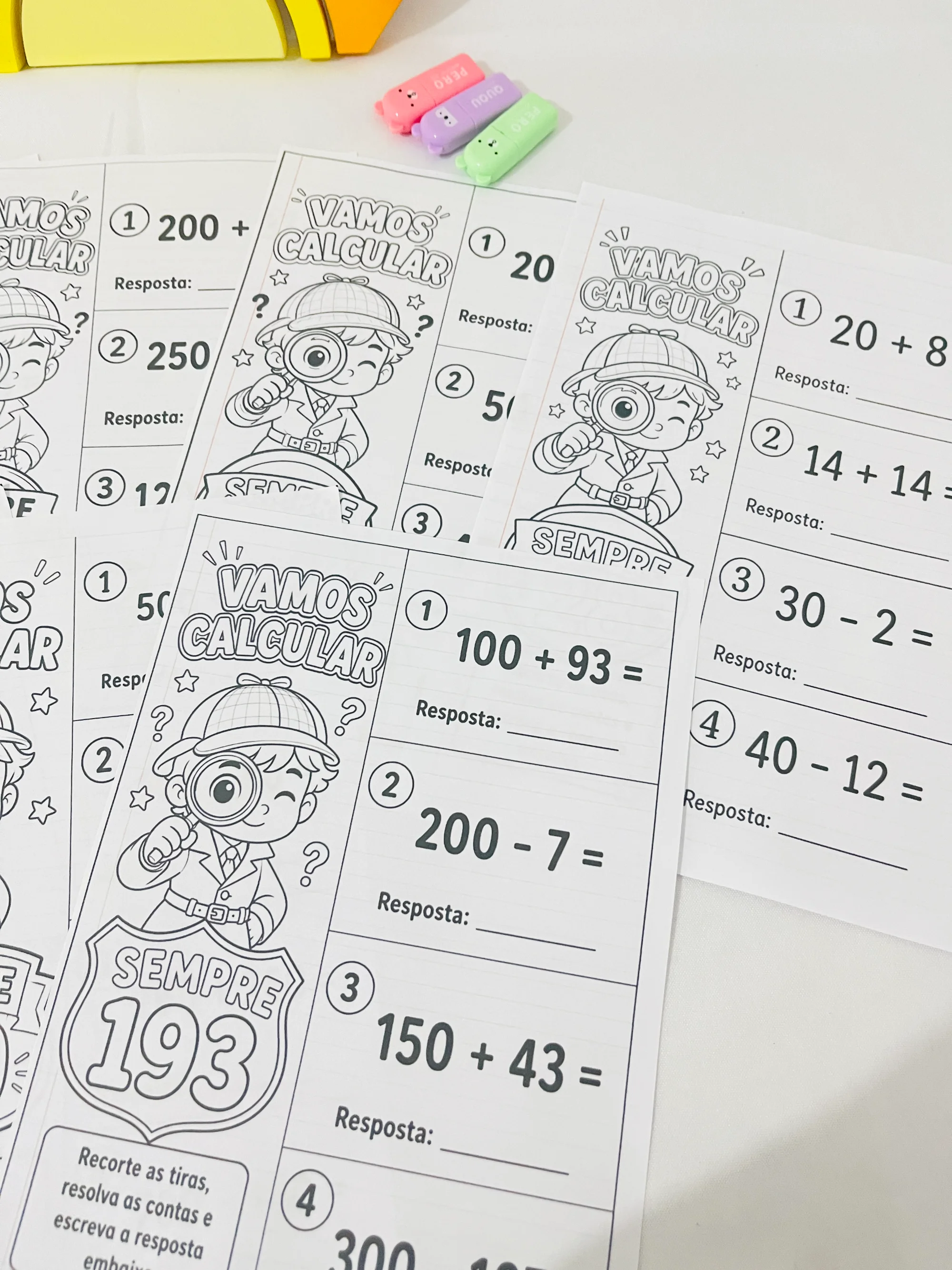 Atividades de Multiplicação – Material Pedagógico Ensino Fundamental — amostra 6: Aprender multiplicação pode — e deve —…