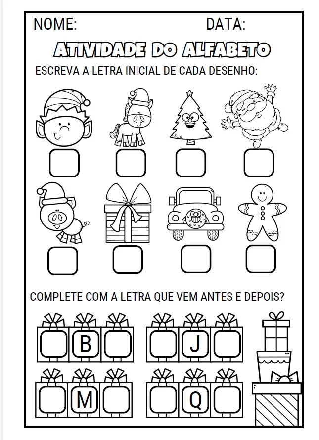 ATIVIDADES DE NATAL – APRENDIZAGEM COM CLIMA NATALINO! — amostra 4: A apostila reúne atividades de Matemática e…